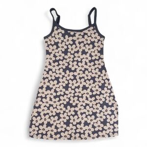 American Eagle Spaghetti Straps Coquette Floral Cotton BlendSummer Dress Size XS